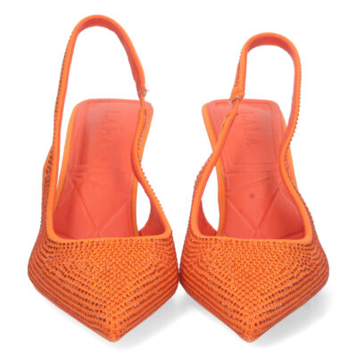 Zapato de Tacon con Talon Abierto - Imagen 3