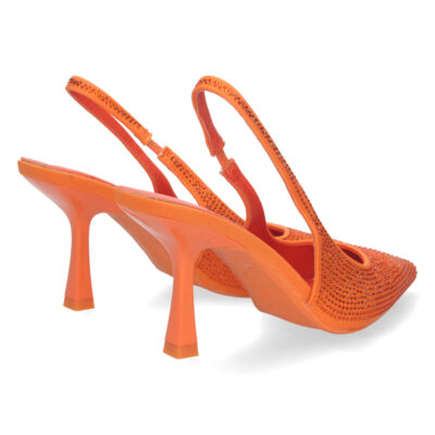 Zapato de Tacon con Talon Abierto - Imagen 4