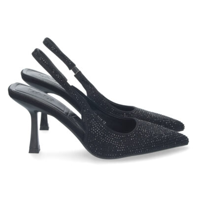 Zapato de Tacon con Talon Abierto