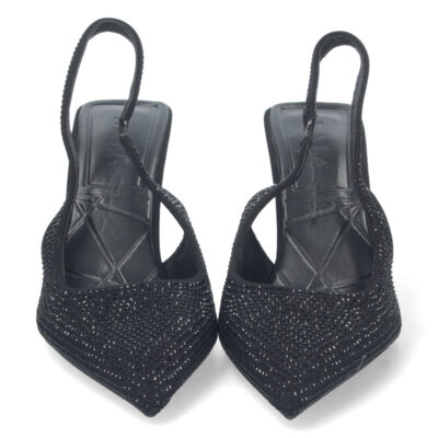 Zapato de Tacon con Talon Abierto - Imagen 5