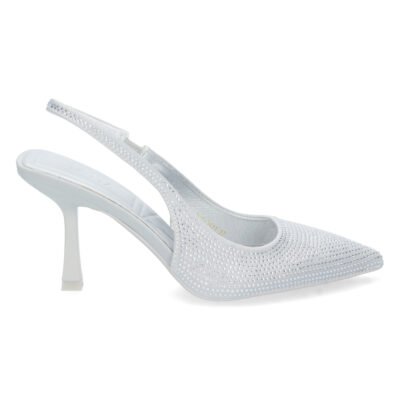 Zapato de Tacon con Talon Abierto - Imagen 2