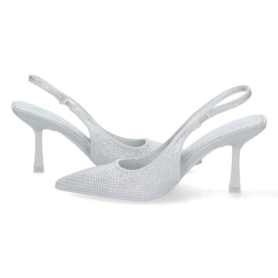 Zapato de Tacon con Talon Abierto - Imagen 3