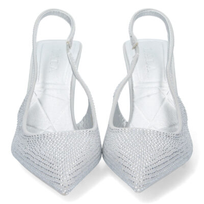 Zapato de Tacon con Talon Abierto - Imagen 5