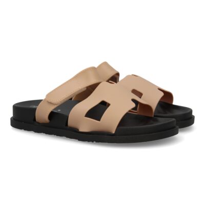 Chanclas de mujer, comodas y elegantes diseño moderno con adorno en la pala
