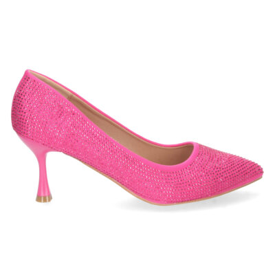 Zapato de Tacon Fino con Strass - Imagen 2
