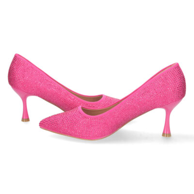 Zapato de Tacon Fino con Strass - Imagen 5