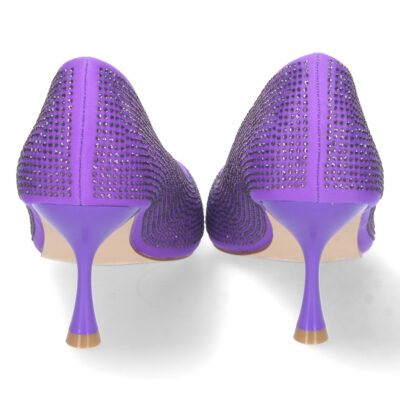 Zapato de Tacon Fino con Strass - Imagen 4