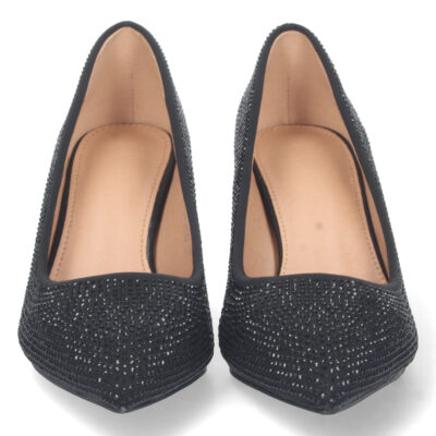Zapato de Tacon Fino con Strass - Imagen 3