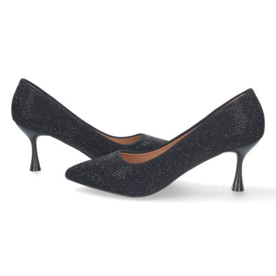 Zapato de Tacon Fino con Strass - Imagen 5