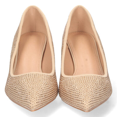Zapato de Tacon Fino con Strass - Imagen 3