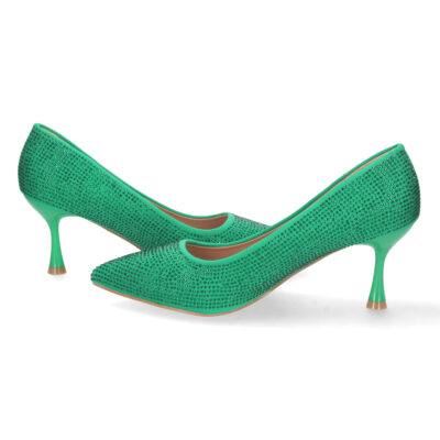 Zapato de Tacon Fino con Strass - Imagen 5