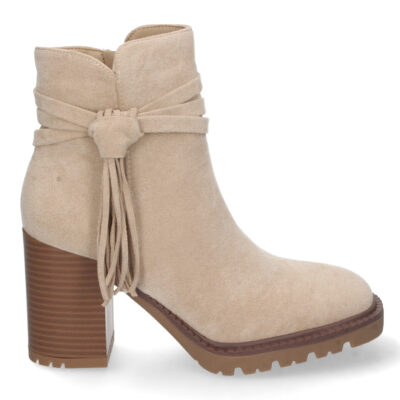 Botin de Tacon con Flecos y Cremallera - Imagen 2