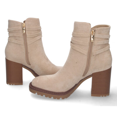 Botin de Tacon con Flecos y Cremallera - Imagen 5