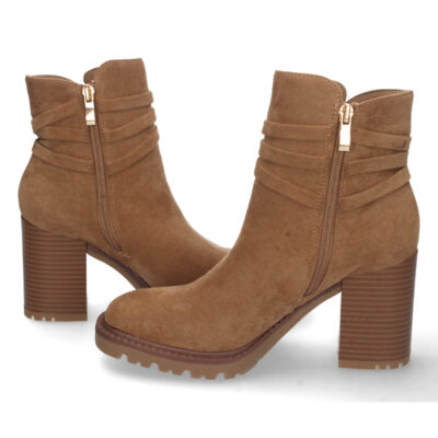 Botin de Tacon con Flecos y Cremallera - Imagen 5