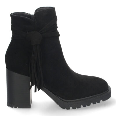 Botin de Tacon con Flecos y Cremallera - Imagen 2