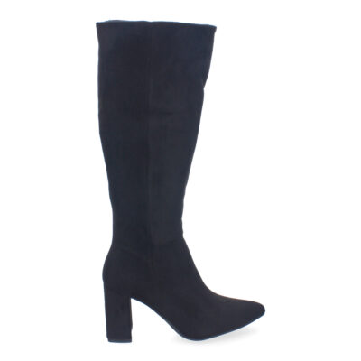 Botas Elegantes de Caña Alta con Tacón alto, Cierre de Cremallera - Imagen 2
