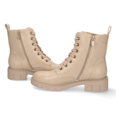 Botin Plano con Cremallera y Cordones - Imagen 5