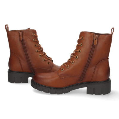 Botin Plano con Cremallera y Cordones - Imagen 5