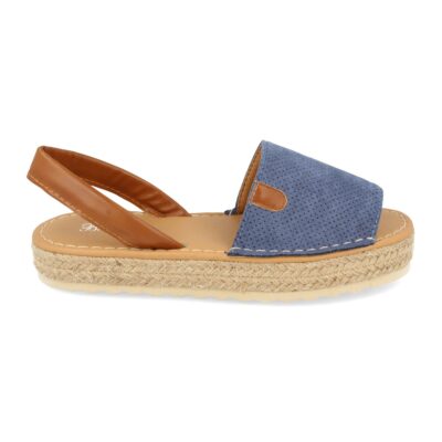 Sandalias Plana con Tira al Talón