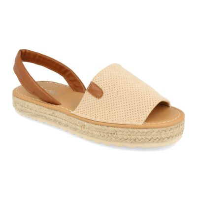 Sandalias Plana con Tira al Talón - Imagen 2