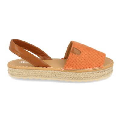 Sandalias Plana con Tira al Talón