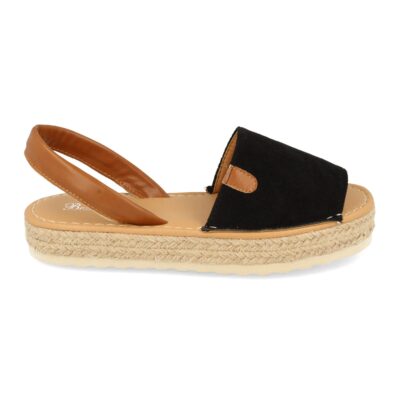 Sandalias Plana con Tira al Talón