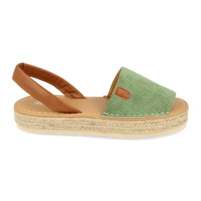 Sandalias Plana con Tira al Talón
