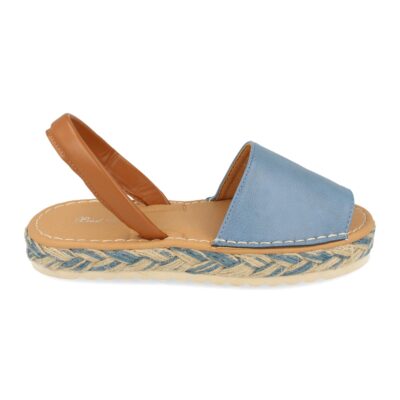 Sandalia Plana con Yute Multicolor - Imagen 2