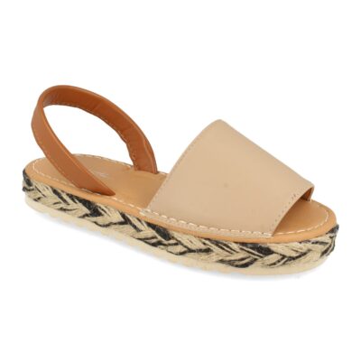 Sandalia Plana con Yute Multicolor - Imagen 3