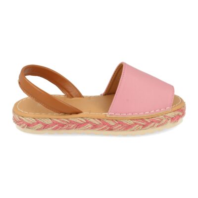 Sandalia Plana con Yute Multicolor - Imagen 2
