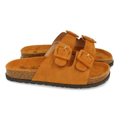 Sandalia Plana Anatomica con Hebillas