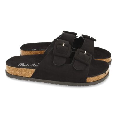 Sandalia Plana Anatomica con Hebillas
