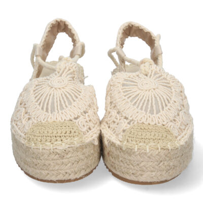 Sandalia de Plataforma con Cordones - Imagen 3