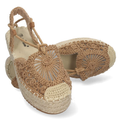 Sandalia de Plataforma con Cordones - Imagen 5