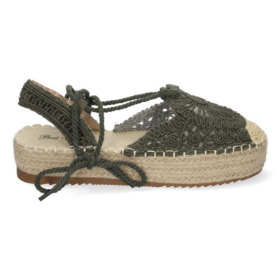 Sandalia de Plataforma con Cordones - Imagen 2