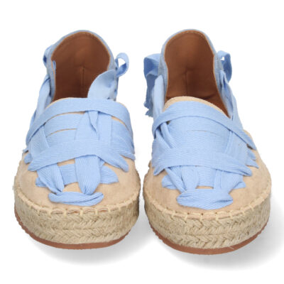 Sandalia Plana de Yute con Cordones - Imagen 3