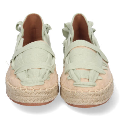 Sandalia Plana de Yute con Cordones - Imagen 3