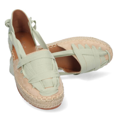 Sandalia Plana de Yute con Cordones - Imagen 5