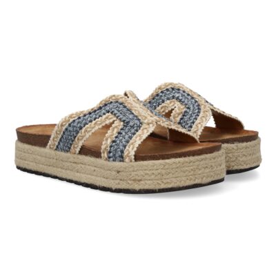 Sandalias planas de mujer con diseño trenzado, comodas para cualquier ocasión