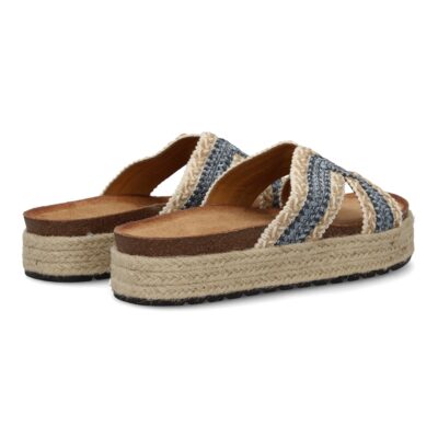 Sandalias planas de mujer con diseño trenzado, comodas para cualquier ocasión - Imagen 2