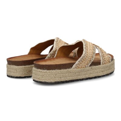 Sandalias planas de mujer con diseño trenzado, comodas para cualquier ocasión - Imagen 2