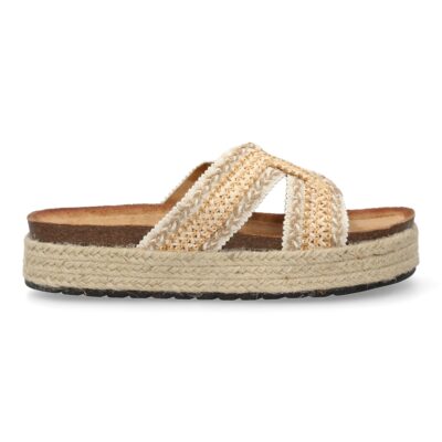 Sandalias planas de mujer con diseño trenzado, comodas para cualquier ocasión - Imagen 4
