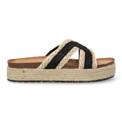 Sandalias planas de mujer con diseño trenzado, comodas para cualquier ocasión - Imagen 4