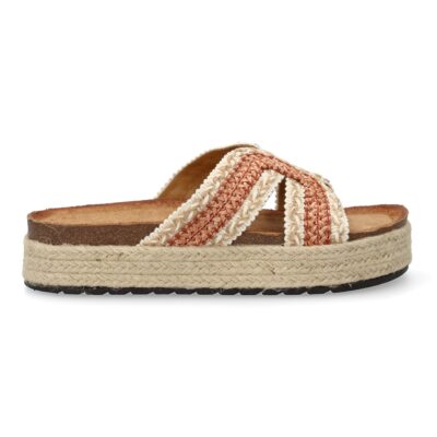 Sandalias planas de mujer con diseño trenzado, comodas para cualquier ocasión - Imagen 5