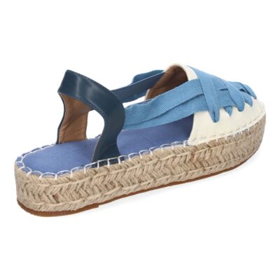 Alpargata Plana Estilo Valenciana para Mujer con Yute, Comodas y Elegantes, Diseño Moderno con Cintas - Imagen 4
