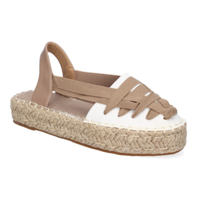 Alpargata Plana Estilo Valenciana para Mujer con Yute, Comodas y Elegantes, Diseño Moderno con Cintas - Imagen 3