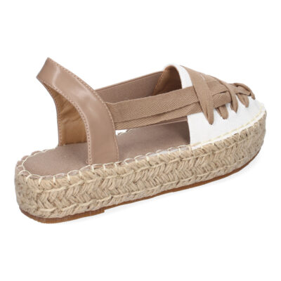 Alpargata Plana Estilo Valenciana para Mujer con Yute, Comodas y Elegantes, Diseño Moderno con Cintas - Imagen 4