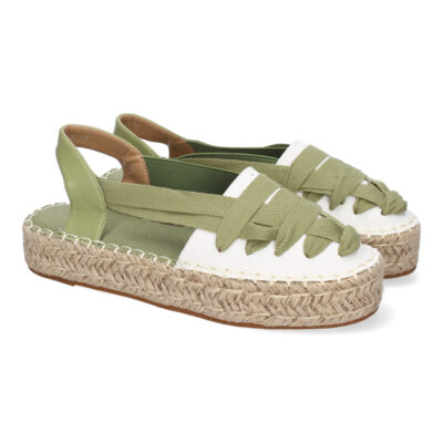 Alpargata Plana Estilo Valenciana para Mujer con Yute, Comodas y Elegantes, Diseño Moderno con Cintas