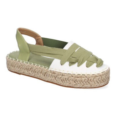 Alpargata Plana Estilo Valenciana para Mujer con Yute, Comodas y Elegantes, Diseño Moderno con Cintas - Imagen 3