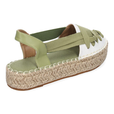 Alpargata Plana Estilo Valenciana para Mujer con Yute, Comodas y Elegantes, Diseño Moderno con Cintas - Imagen 4